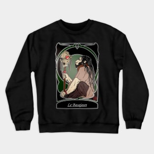 Le Basajaun - folklore Pays basque Crewneck Sweatshirt